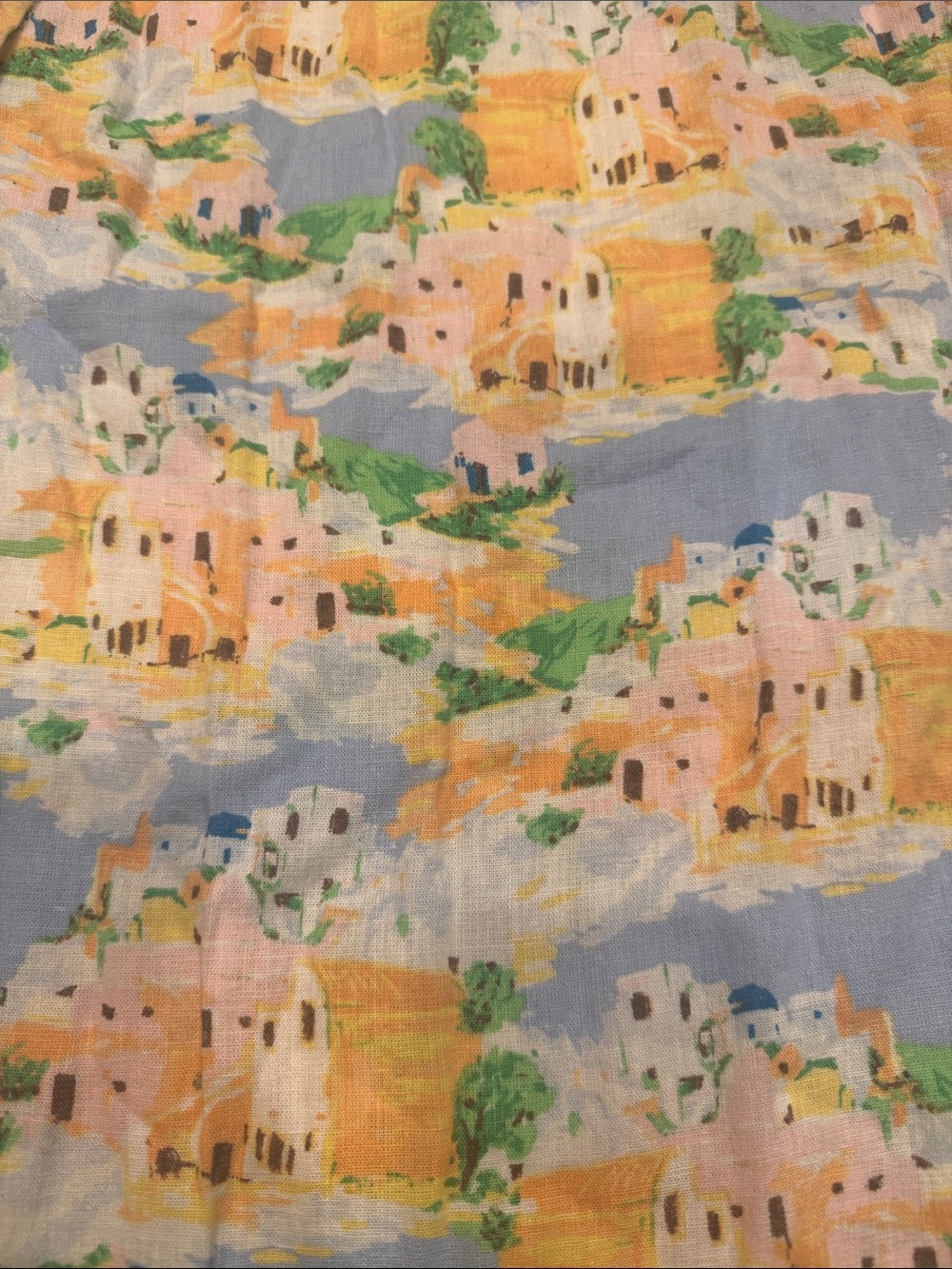 Cynthia Rowley Mediterranean linen wrap maxi skirt - Picture 5 of 6